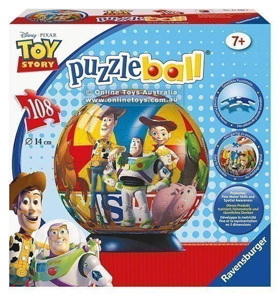 Ravensburger Puzzleball - Toy Story - 108 Piece Jigsaw Puzzle
