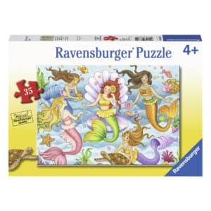 Ravensburger - Queens Of The Ocean - 35 Piece Jigsaw Puzzle