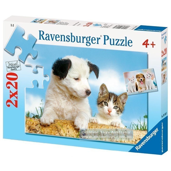 Ravensburger - Real Friends - 2 X 20 Pieces