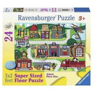 Ravensburger - Super Sized Floor Puzzle - City Streets - 24 Piece
