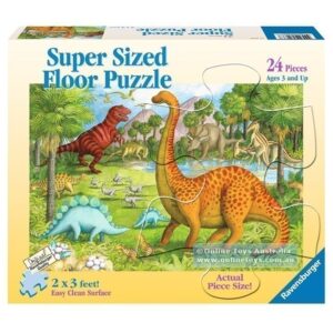 Ravensburger - Super Sized Floor Puzzle - Dinosaur Pals - 24 Piece