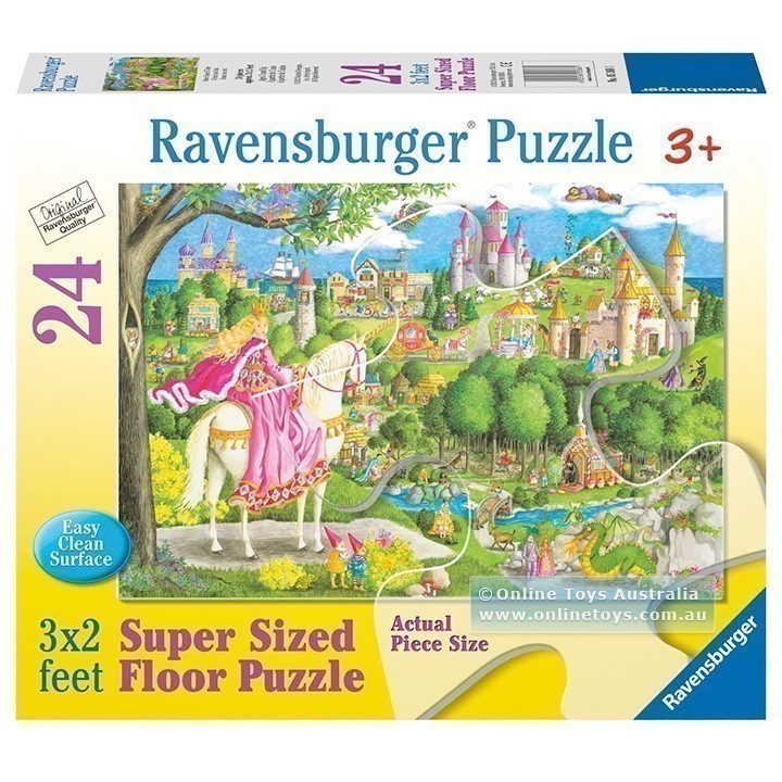 Ravensburger - Super Sized Floor Puzzle - Once Upon A Time - 24 Piece
