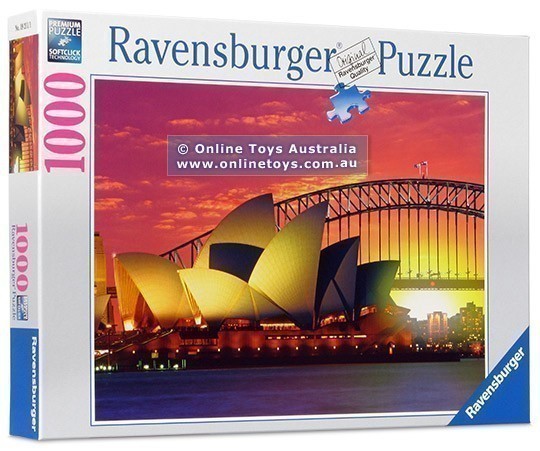 Ravensburger - Sydney Opera House and Bridge Puzzle - 1000 Pieces