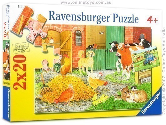 Ravensburger - The Farm - 2 X 20 Pieces
