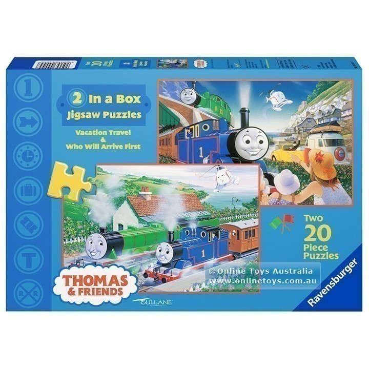 Ravensburger - Thomas and Percy - 2 X 20 Piece Puzzles