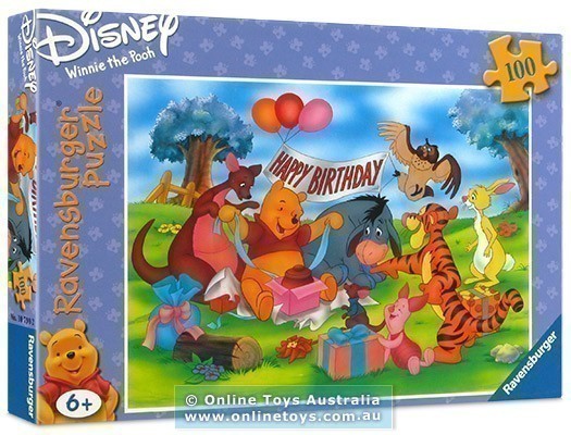 Ravensburger - Winnie the Pooh - A Party - 100 Pieces