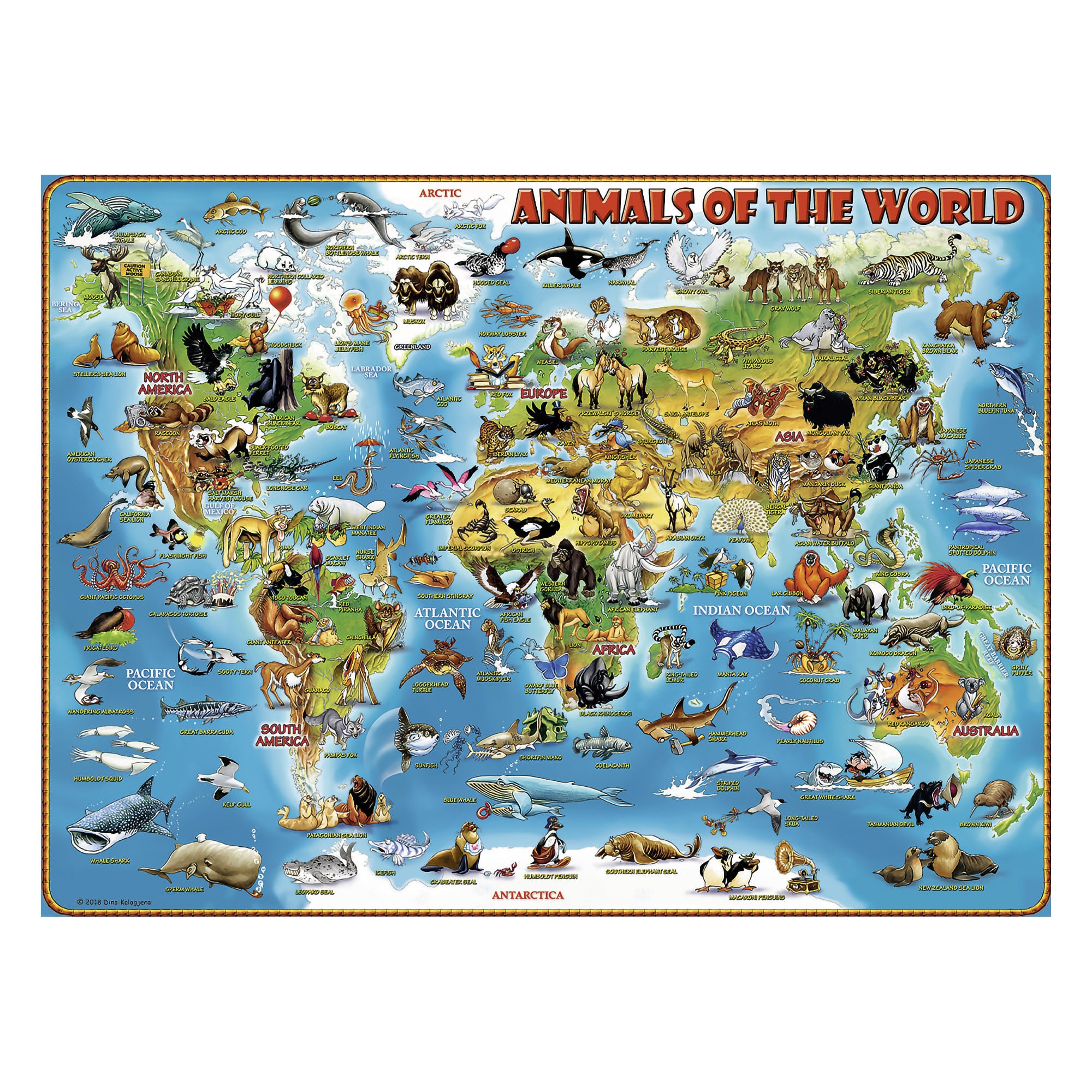 Ravensburger - World of Animals - 300 XXL Piece Puzzle