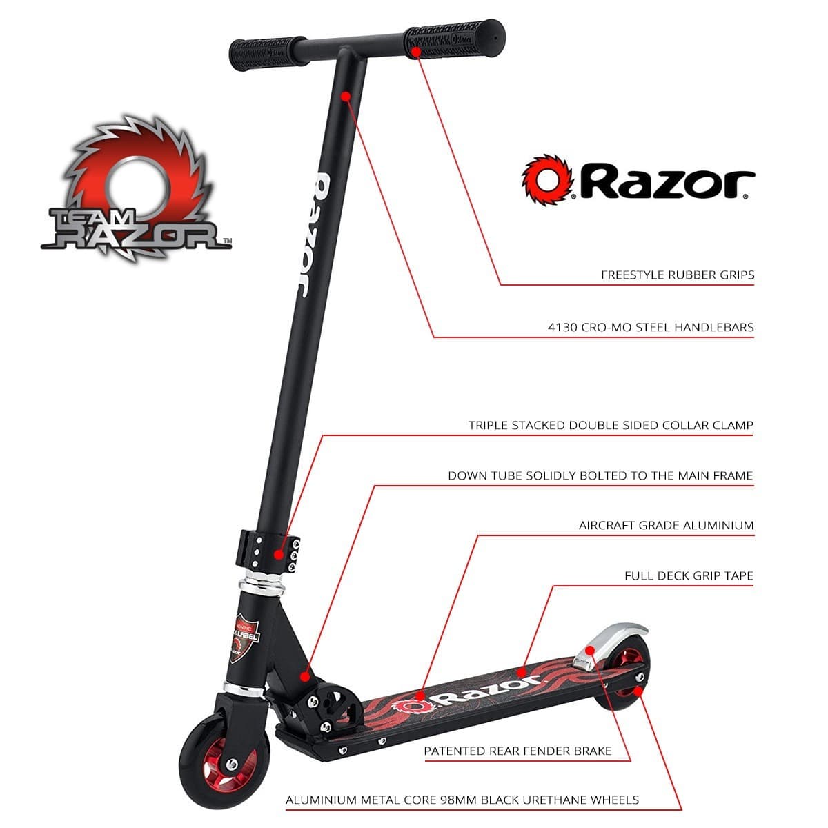 Razor - Black Label Pro DLX Scooter