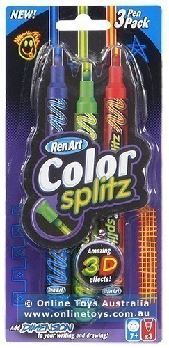 Ren Art - Colour Splitz - 3 Pack