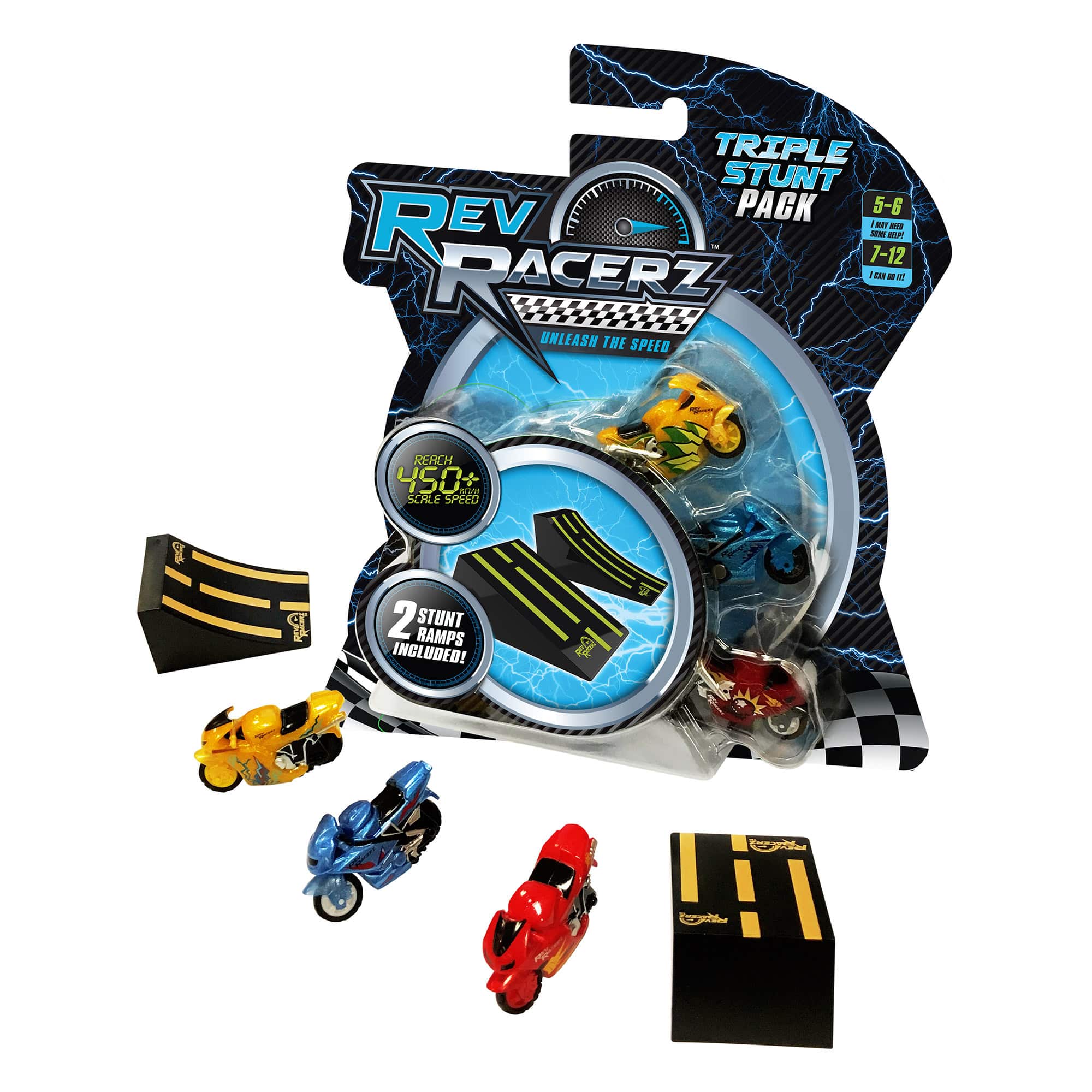 Rev Racerz - Triple Stunt Pack