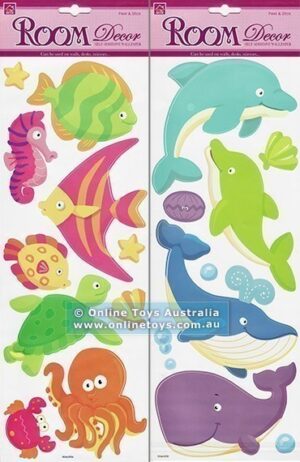 Room Decor - Ocean Sticker Set