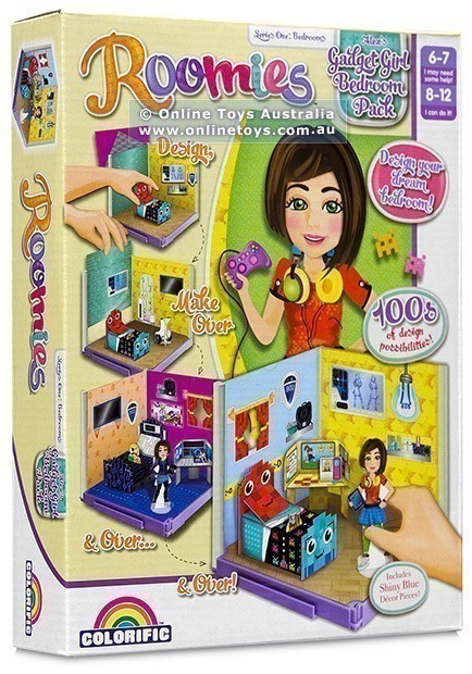 Roomies - Alex's Gadget Girl Bedroom Pack