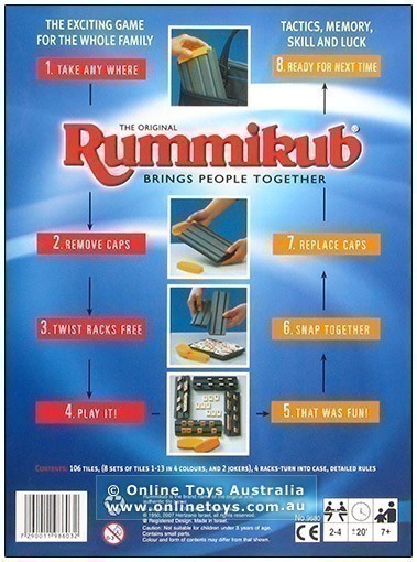 Rummikub Travel - NGT - Back