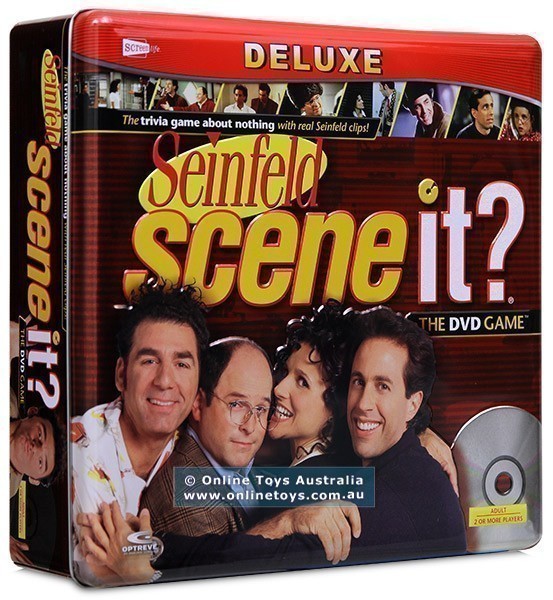 Scene It? - Deluxe Seinfeld DVD Game in Tin Case
