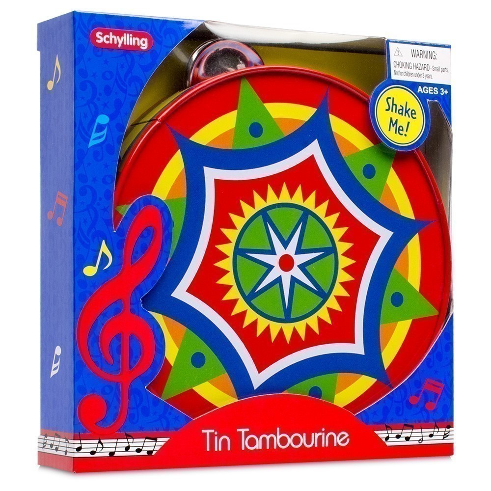 Schylling - Classic Tin Tambourine