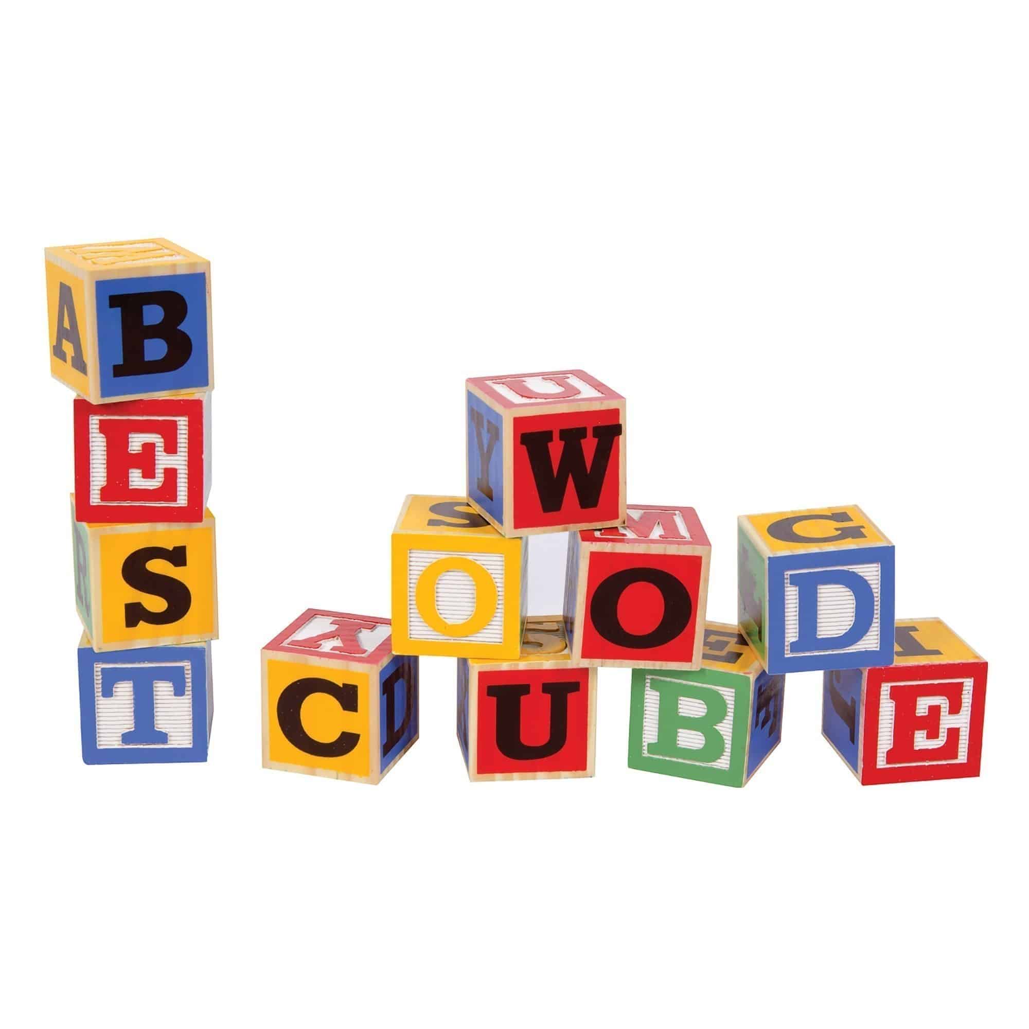 Schylling - Wooden ABC BlocksSchylling - Wooden ABC Blocks - 48 Pieces