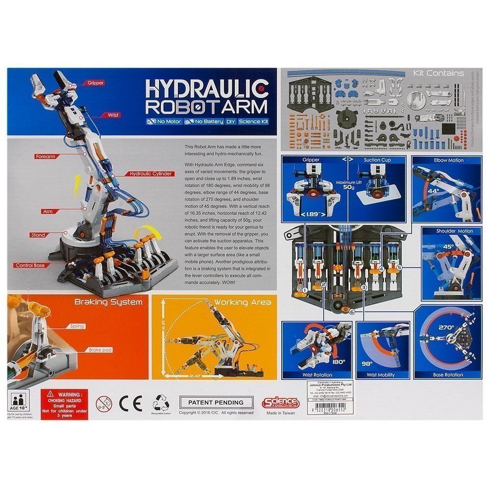 Science Discovery - Hydraulic Robot Arm