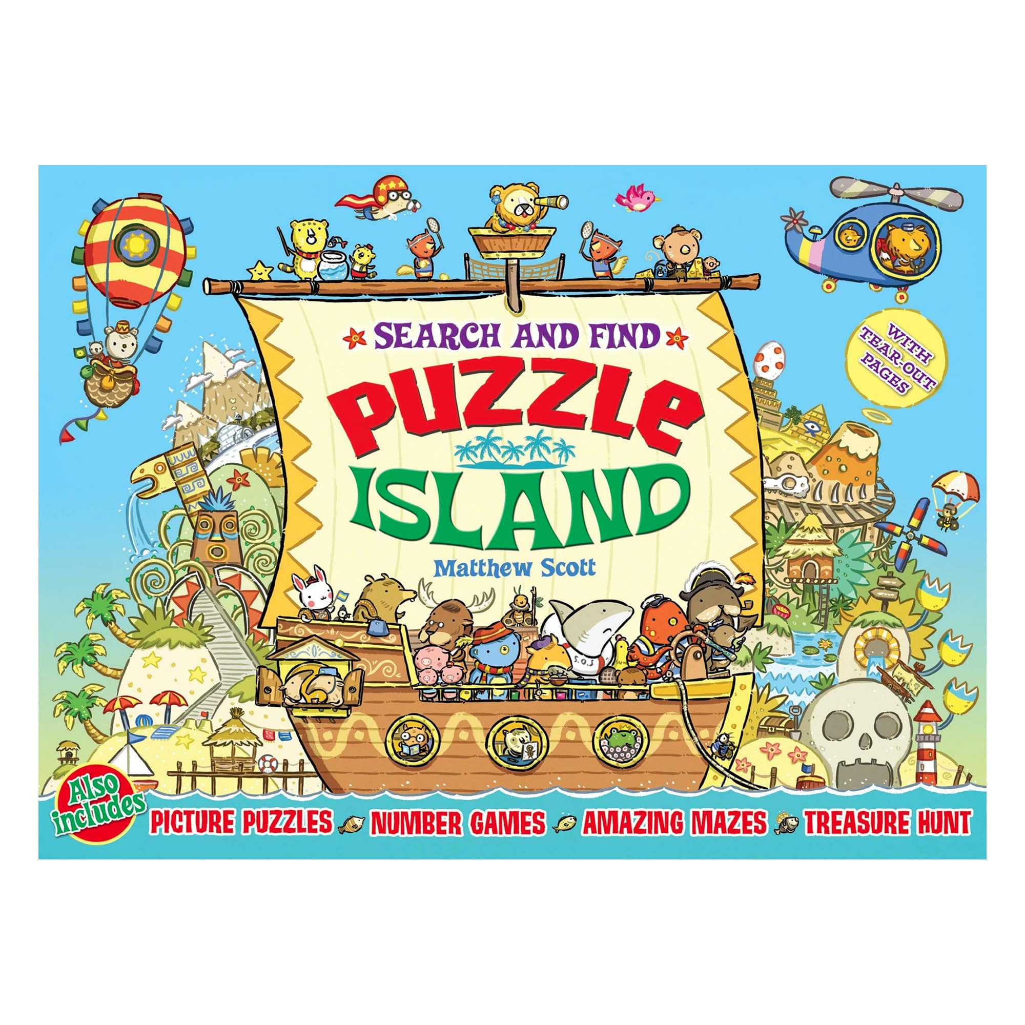 Search and Find - Puzzle Island by Matthew Scott
