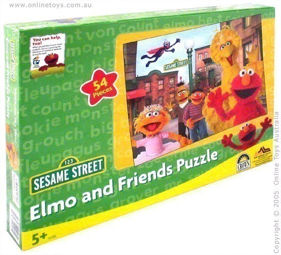 Sesame Street Elmo and Friends Puzzle