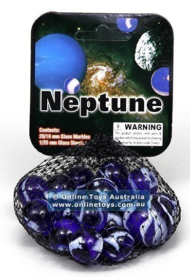 Sharp Shooter - 16mm Themed Marbles - Neptune