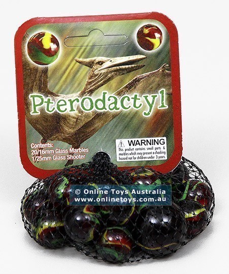 Sharp Shooter - 16mm Themed Marbles - Pterodactyl