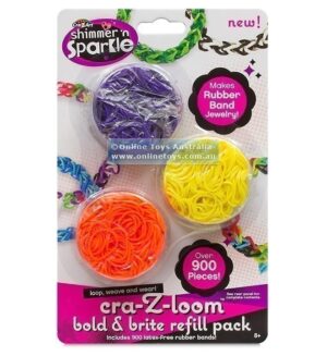 Shimmer 'N Sparkle - Cra-Z-Loom - Bold & Brite Refill Pack