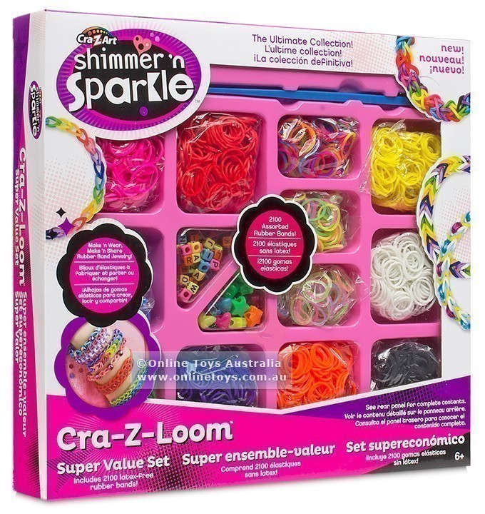 Shimmer 'N Sparkle - Cra-Z-Loom - Super Value Set