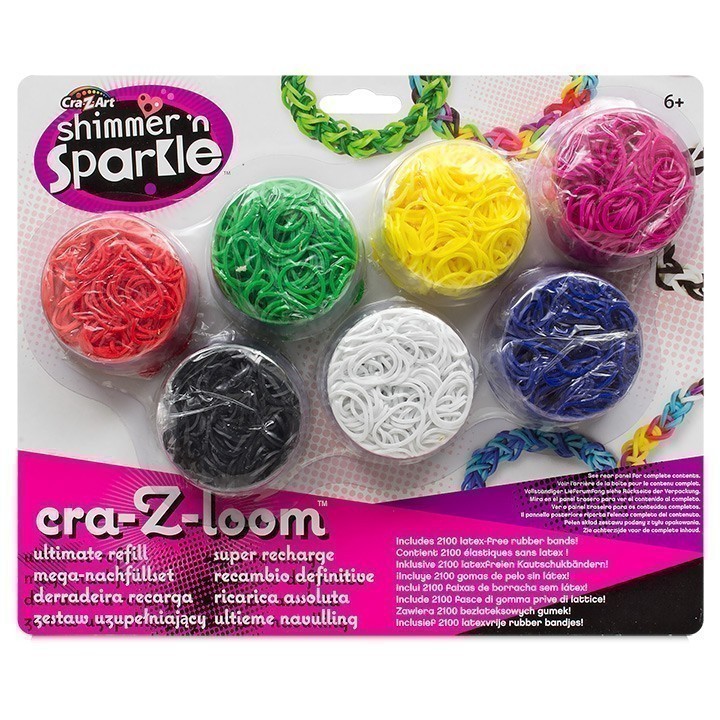 Cra-Z-Art Shimmer and Sparkle Super Cra-Z-Loom : : Toys & Games