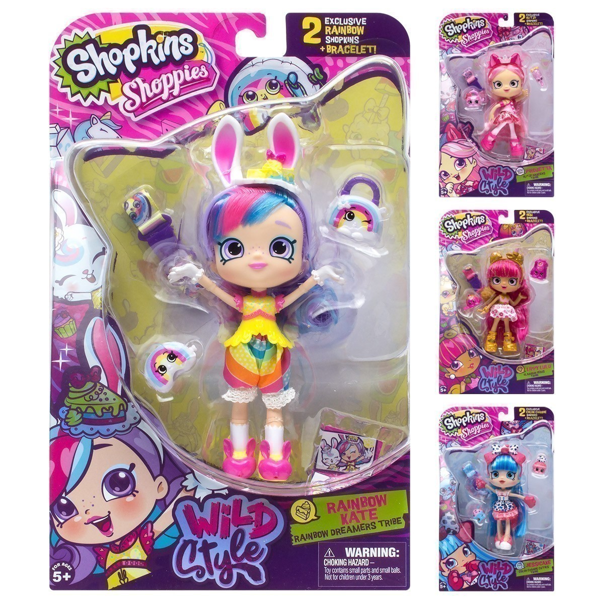 Shopkins - Shoppies - Wild Style Doll Assortment