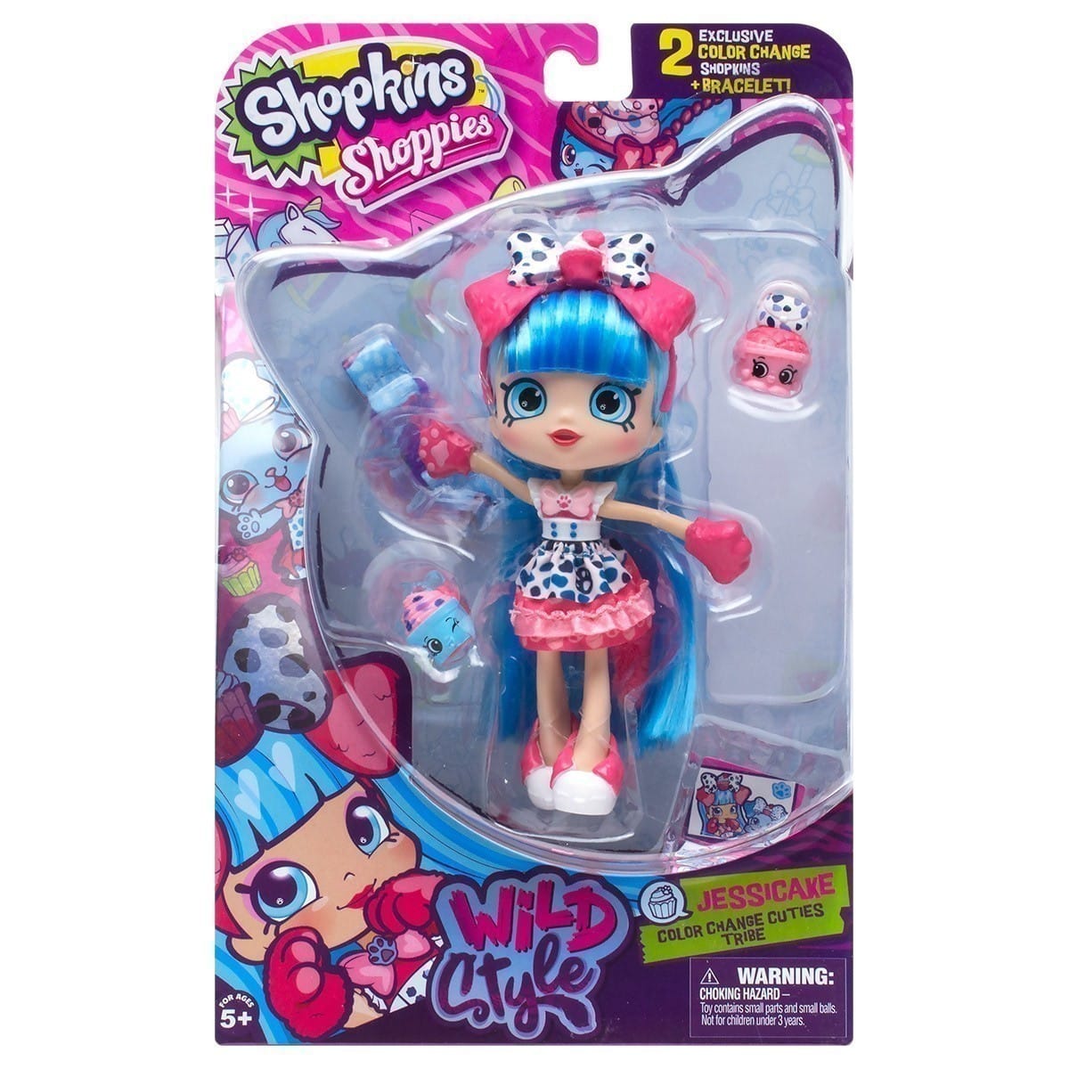 Shopkins - Shoppies - Wild Style Jessicake Doll