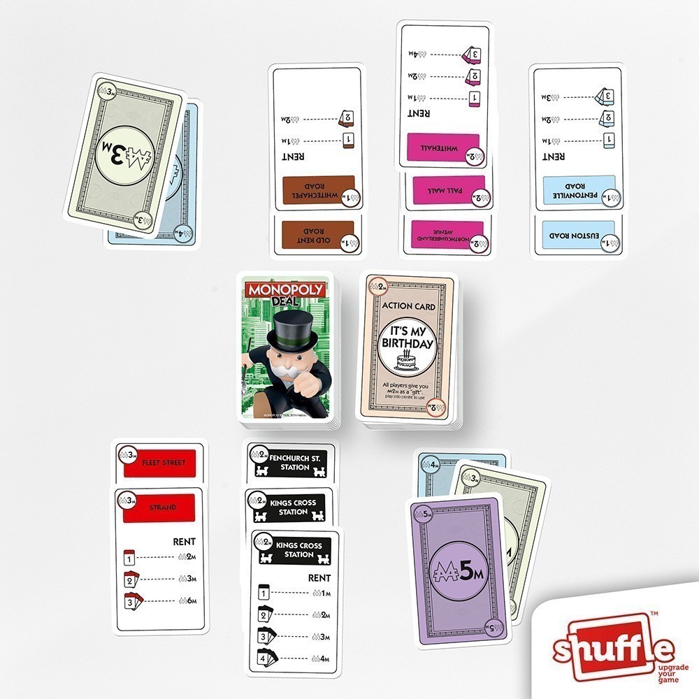 Shuffle Monopoly Deal Card Game Online Toys Australia