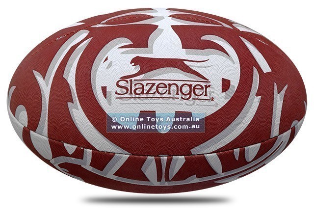 Slazenger - Rugby League Ball - Size 5 Red