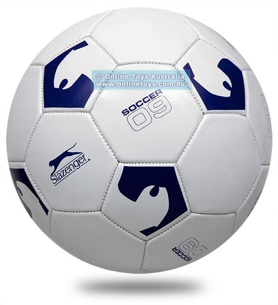 Slazenger - Soccer Ball - Blue and White - Size 5