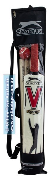 Slazenger Wooden Cricket Set - Size 6