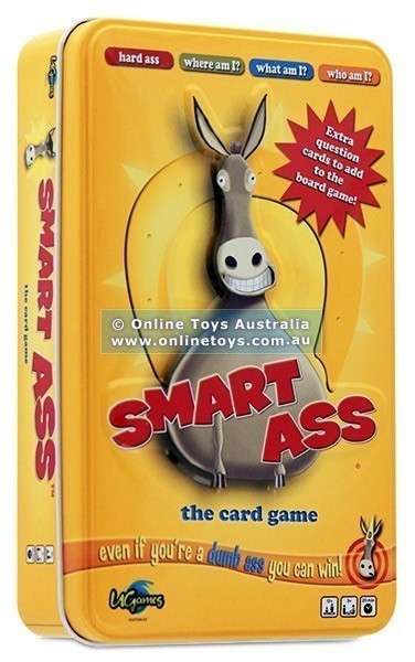 Smart Ass Card Game - In Tin Case