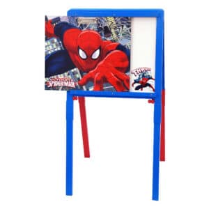 Spiderman - Chalkboard & Whiteboard Easel with Detachable Legs