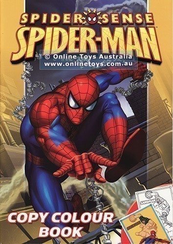 Spiderman - Copy Colouring Book