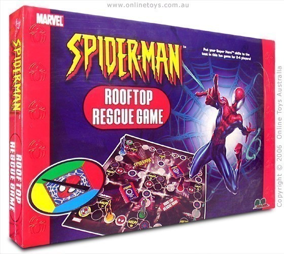 Spiderman - Rooftop Rescue Game