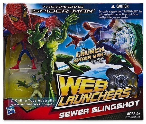 Spiderman - Web Launchers - Sewer Slingshot