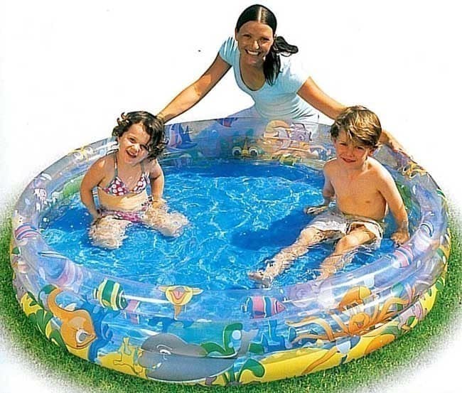 Splash and Play - Ocean Life 3-Ring Pool - 122cm X 25cm