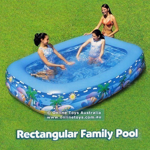 Splash and Play - Rectangular Family Pool