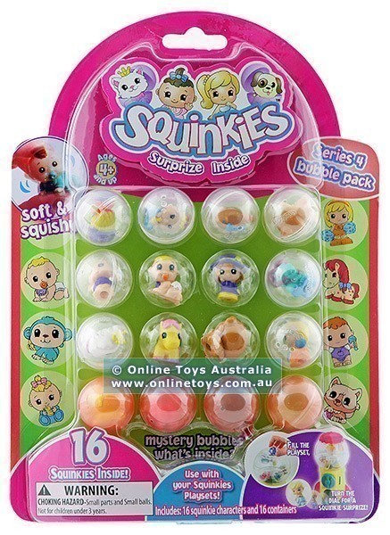 Squinkies - Series 4 Bubble Pack - 16 Character Set