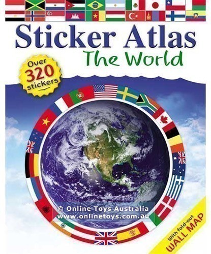 Sticker Atlas - World