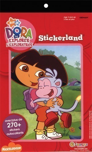 Stickerland - Dora the Explorer - 270 Sticker Pad