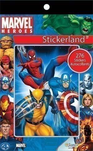 Stickerland - Marvel Super Heroes - 276 Sticker Pad