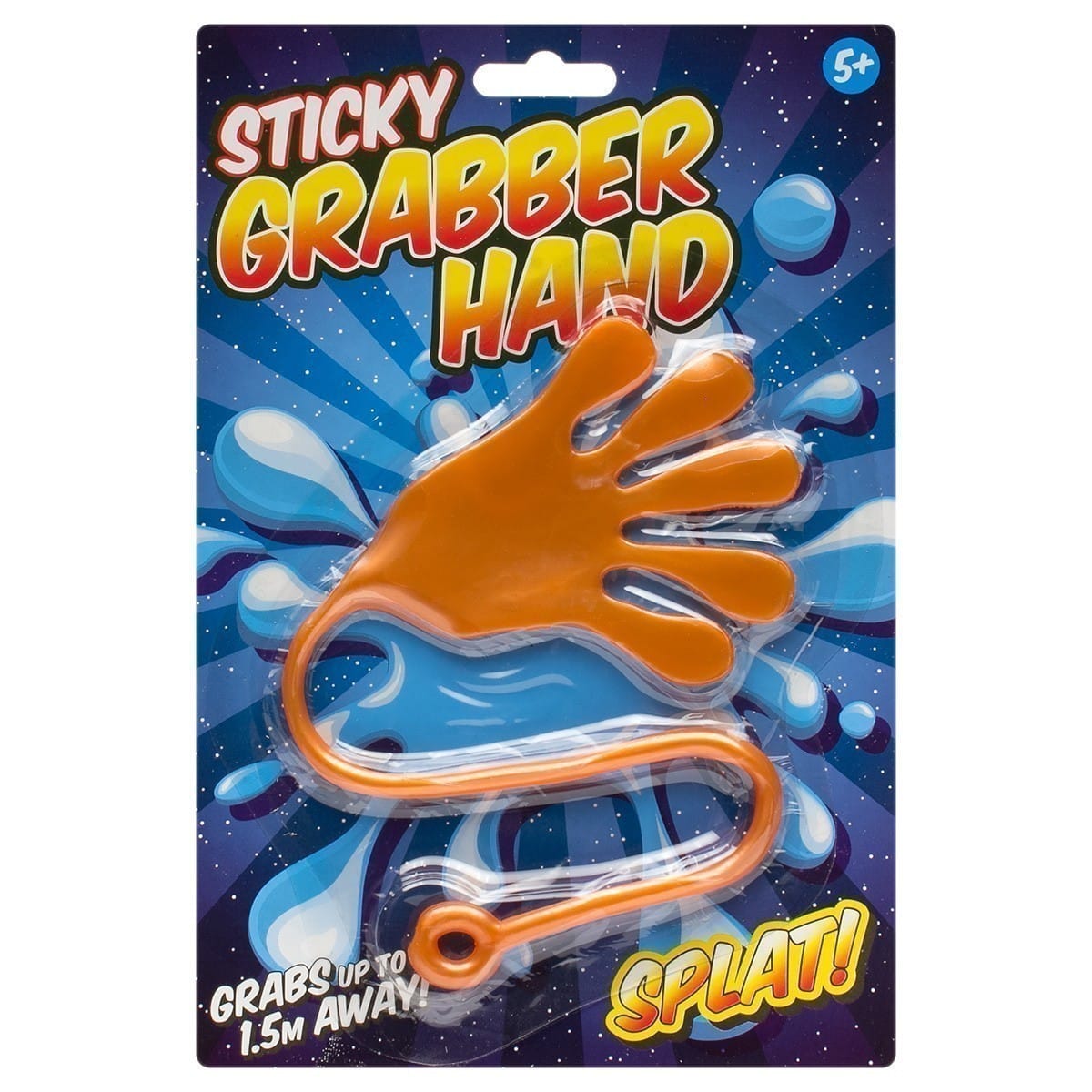 Sticky Grabber Hand - Orange