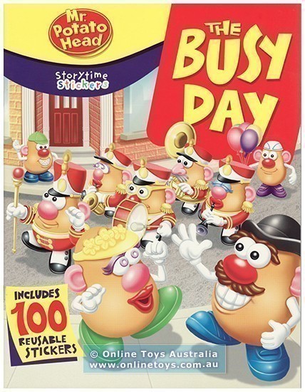 Storytime Sticker Book - Mr and Mrs Potato Head - The Busy Day