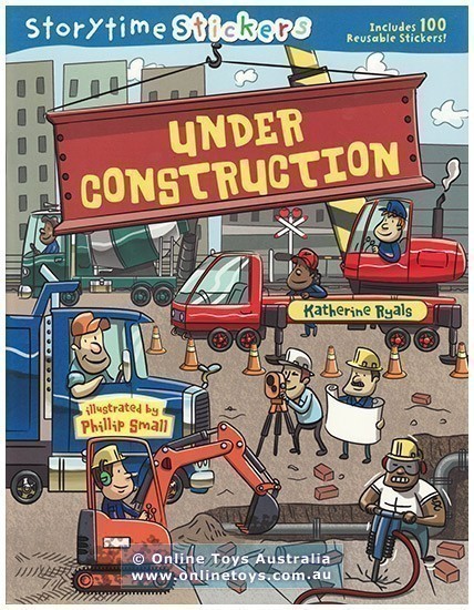 Storytime Sticker Book - Under Construction