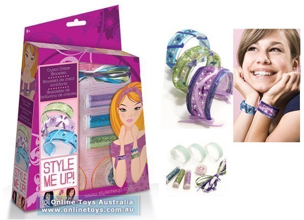 Style Me Up! - Crystal Glitter Bracelets