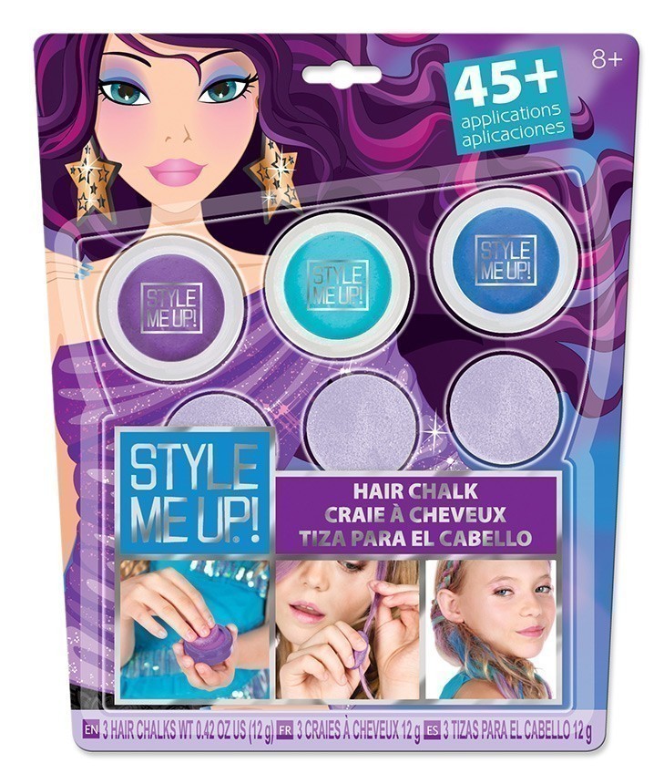 Style Me Up! - Hair Chalk Triple Pack - Purple